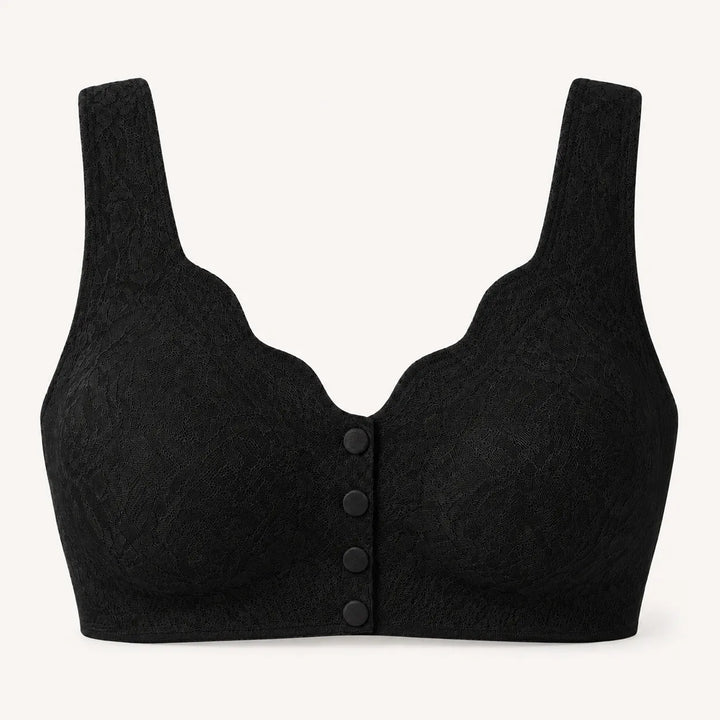 Wireless Front-Close Bra — Seamless All-Day Comfort