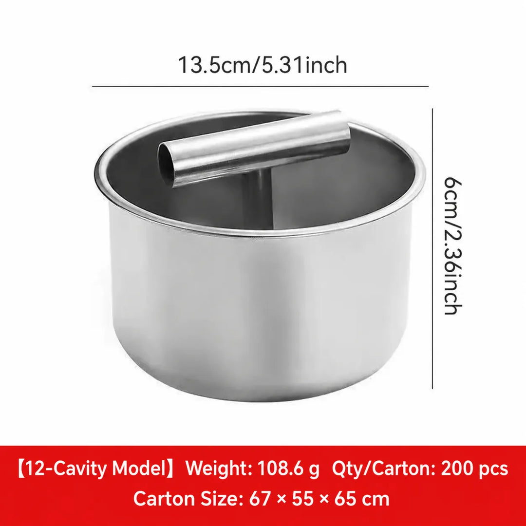 Stainless Steel Meatball Maker 12-Hole – Press &amp; Pop Mould