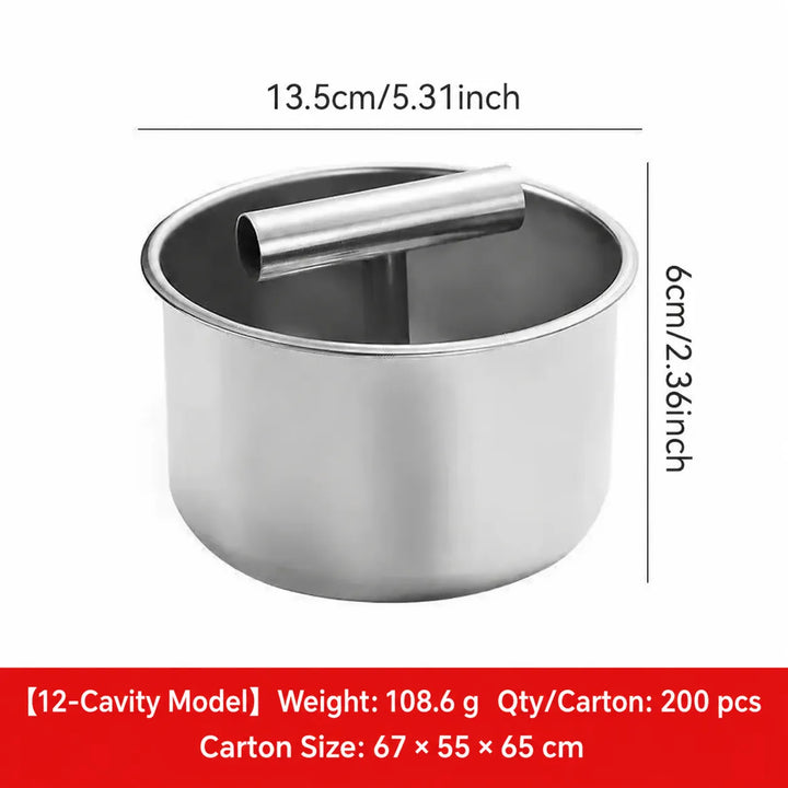 Stainless Steel Meatball Maker 12-Hole – Press &amp; Pop Mould