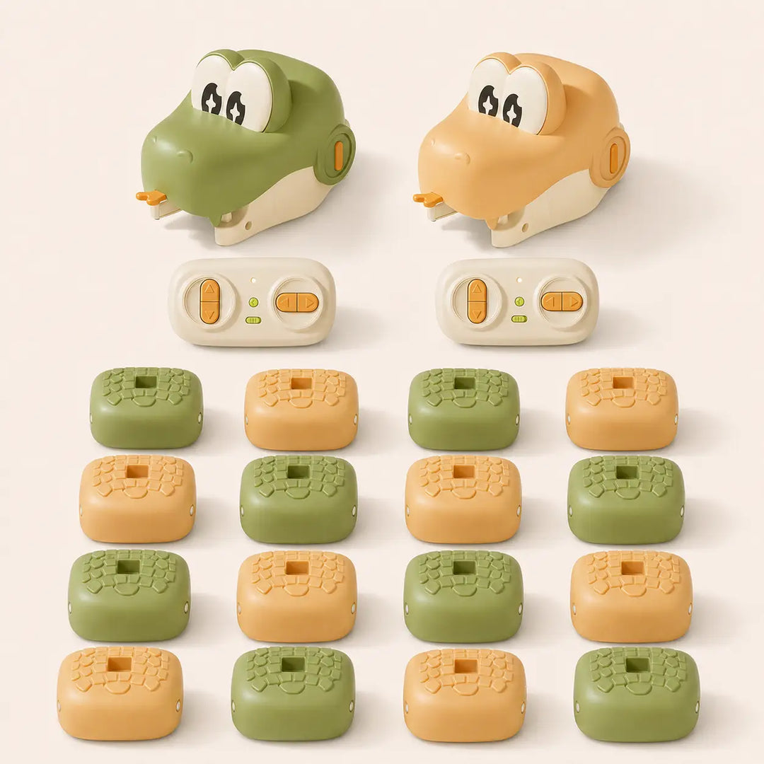 Magnetic Snake Battle Game Toy - 2 Player Chase Set, Ages 7+