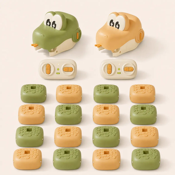 Magnetic Snake Battle Game Toy - 2 Player Chase Set, Ages 7+