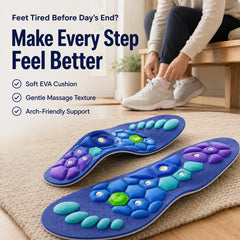 Magnetic Massage Insoles - EVA Acupressure Comfort Inserts