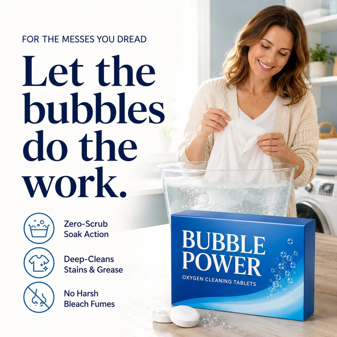 Oxygen Power Cleaner – 3-Box Set (30 Tablets)
