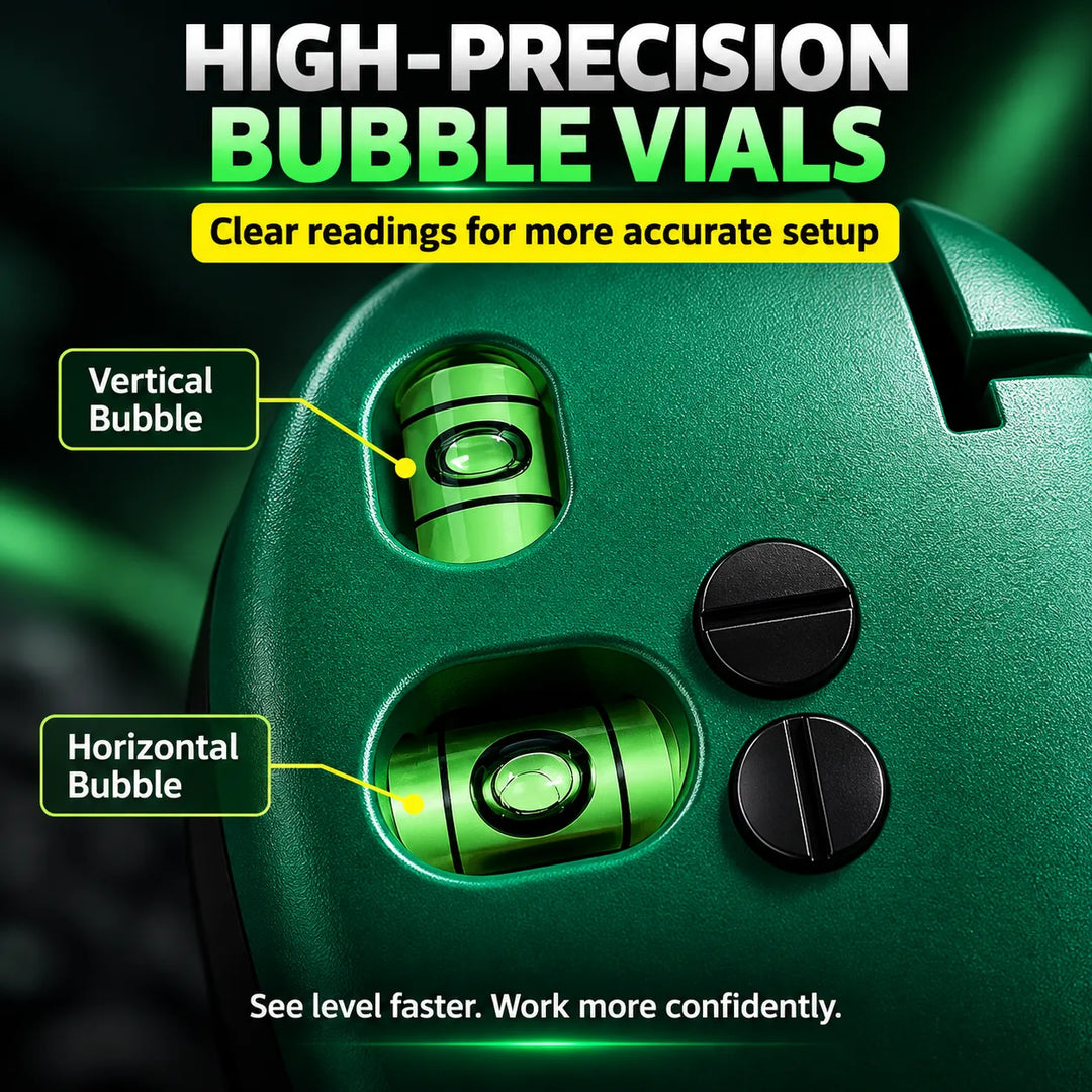 90° Laser Level – 2‑Line Self‑Leveling Tool for Hanging &amp; Renovation