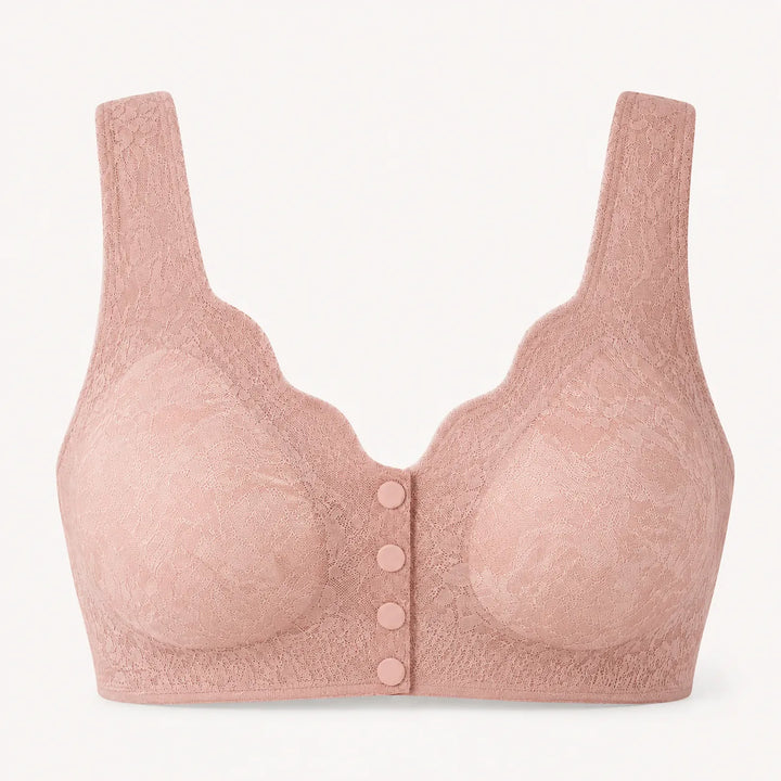 Wireless Front-Close Bra — Seamless All-Day Comfort