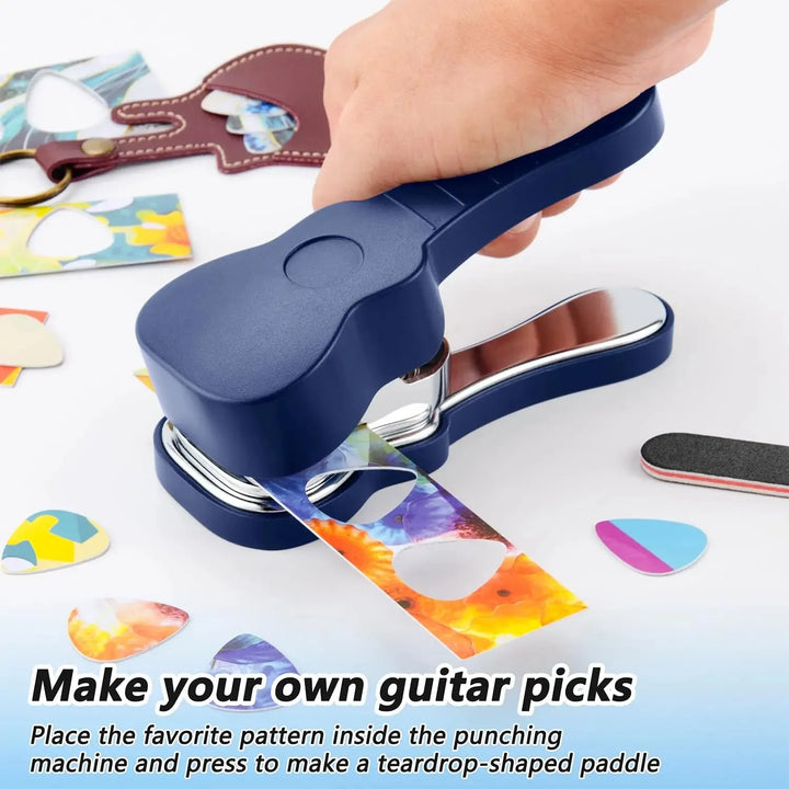 Guitar Pick Punch – Precision DIY Tool for Custom Guitar Picks from Old Cards