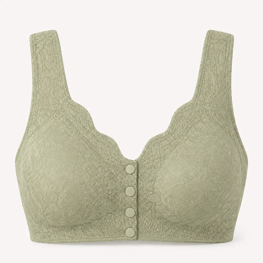 Wireless Front-Close Bra — Seamless All-Day Comfort