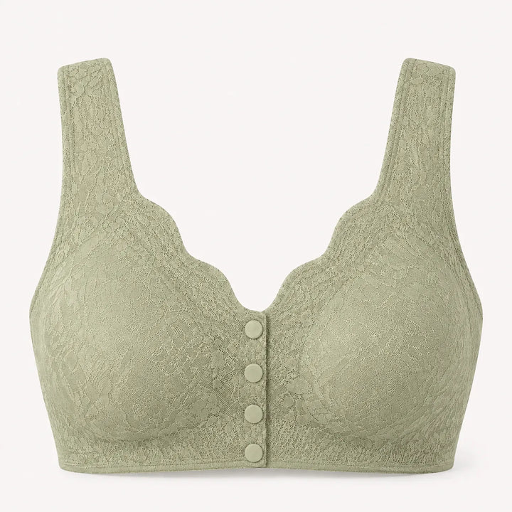 Wireless Front-Close Bra — Seamless All-Day Comfort