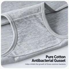 Buy 3 Get 3 Free, Pure Cotton High‑Waist Panties for Everyday Freshness