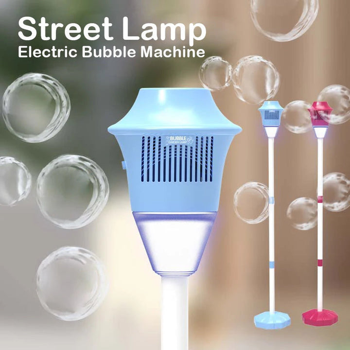 Hands-Free Standing Bubble Lamp | 360° Leak-Proof Street Light Blower