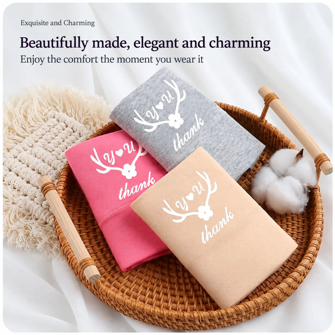 Buy 3 Get 3 Free, Pure Cotton High‑Waist Panties for Everyday Freshness