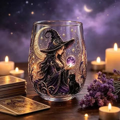 Witch Glass Cup - Mystery Halloween Blind Box, 6 Collectible Designs