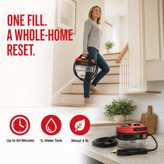 2500W Steam Cleaner: Zero Chemicals, Every Surface