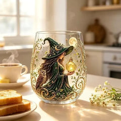 Witch Glass Cup - Mystery Halloween Blind Box, 6 Collectible Designs