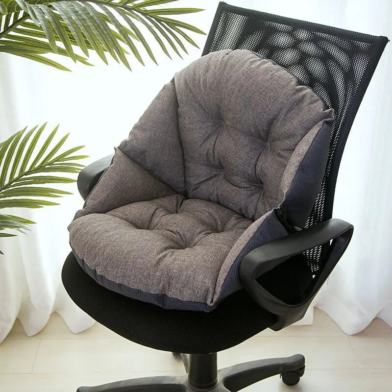 Linen Chair Seat Cushion for Everyday Sitting Comfort