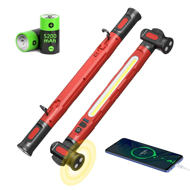 3000 Lumens Heavy-Duty Magnetic LED Work Light – Hands-Free Illumination for Home &amp; Auto
