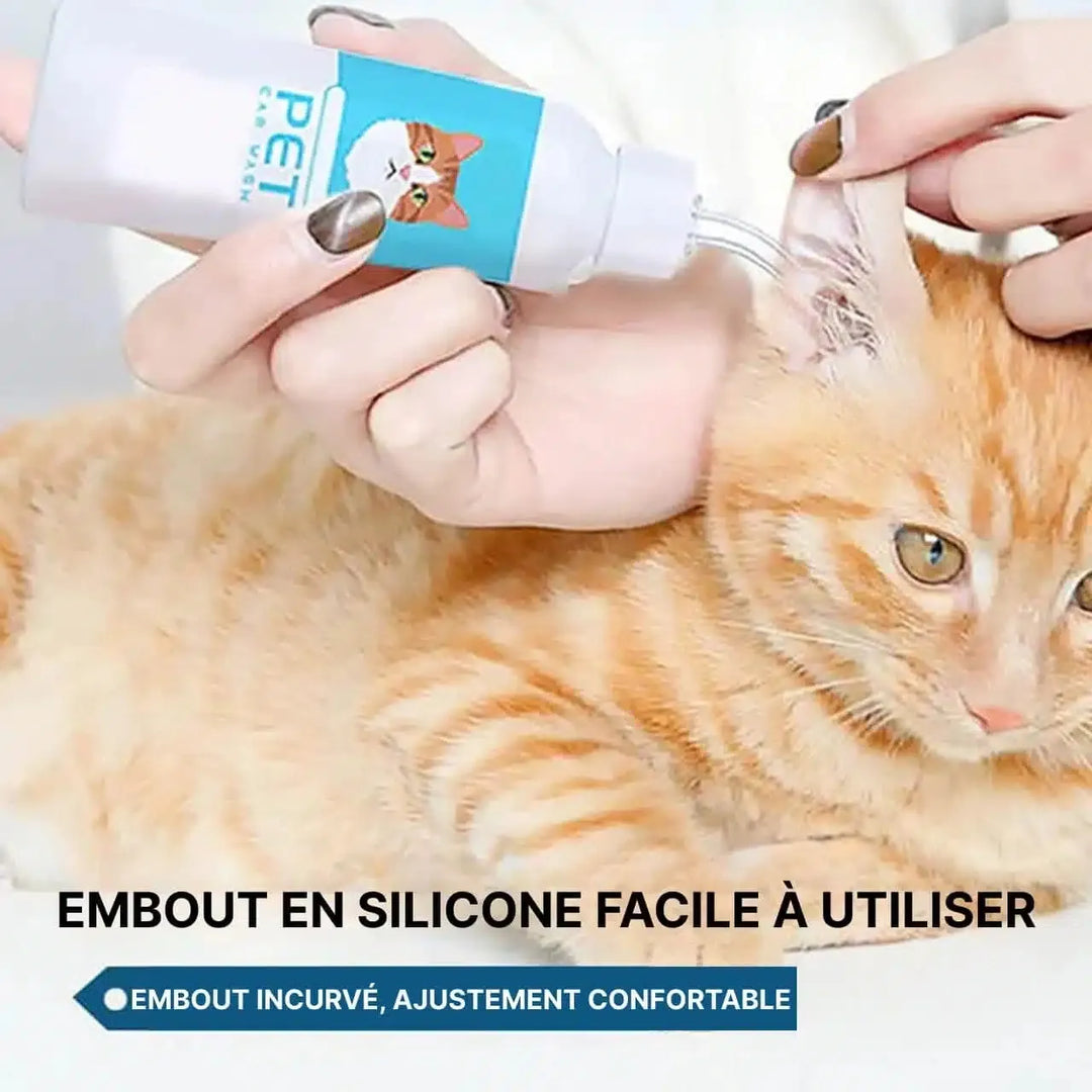 4 fl oz  Ear Cleaner for Dogs &amp; Cats – Gentle Itch Relief &amp; Odor Control