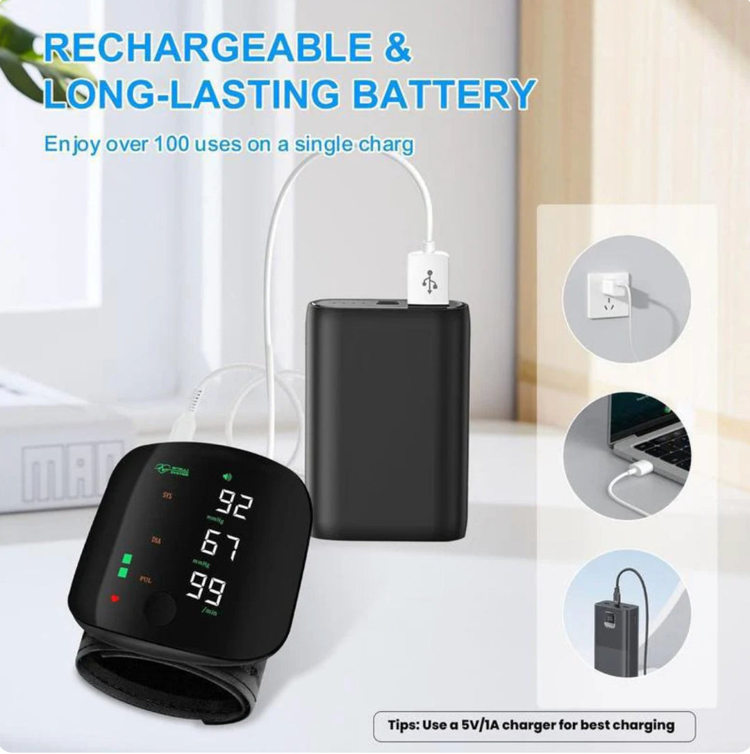 Wrist Blood Pressure Monitor | Effortless Daily Tracking