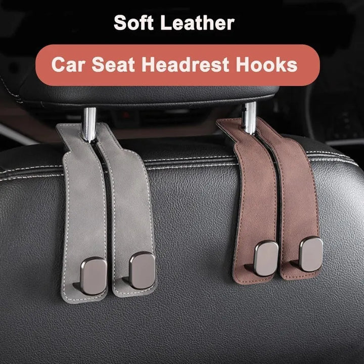 2-Pack Car Seat Back Hangers – Easy-Reach Storage to Stop Back-Straining