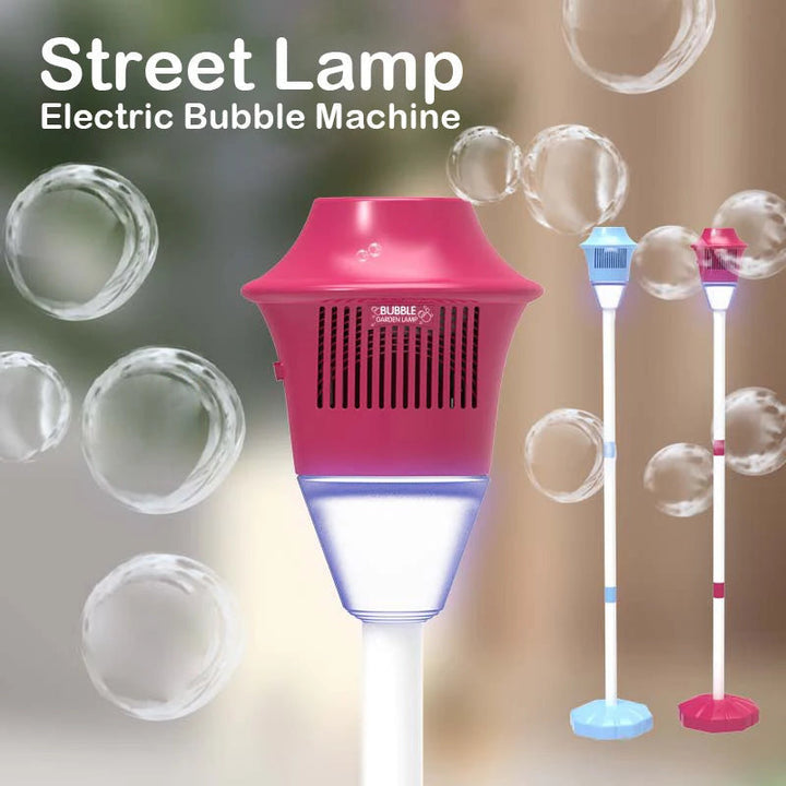 Hands-Free Standing Bubble Lamp | 360° Leak-Proof Street Light Blower
