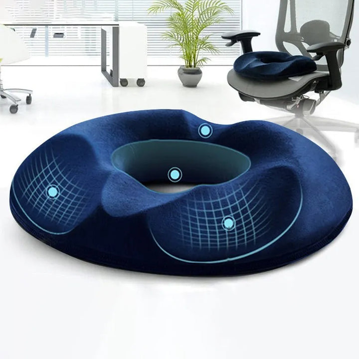 Ergonomic Donut Seat Cushion for Tailbone &amp; Pressure Relief