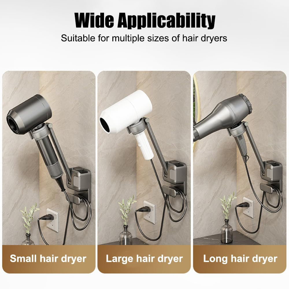 Precision Foldable Hands-Free Dryer Cradle | Relax Your Arms