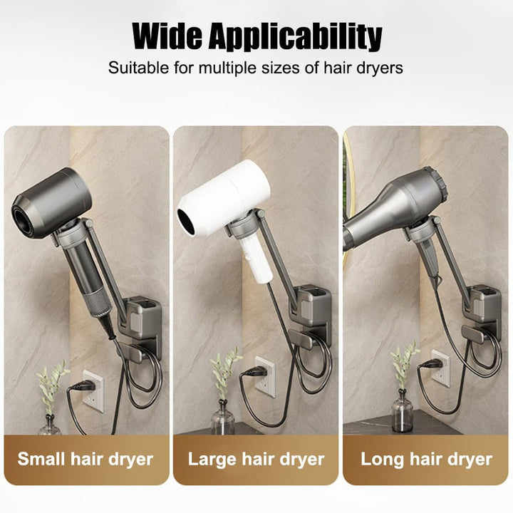 Precision Foldable Hands-Free Dryer Cradle | Relax Your Arms