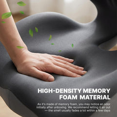Velloraco Ergonomic Seat Cushion – All-Day Back &amp; Seat Support