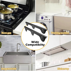 2-Pack Stainless Steel Stove Gap Covers for a Seamless Look
