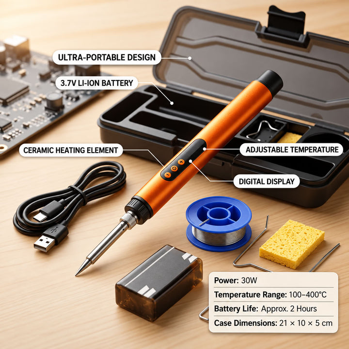 Benefit: charges over USB-C