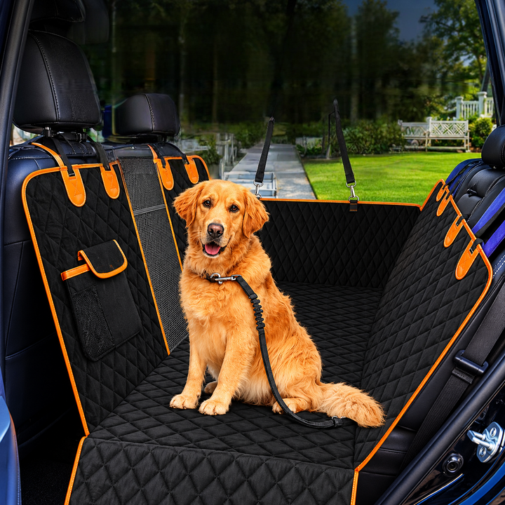Split Dog Seat Cover | Leather Shield