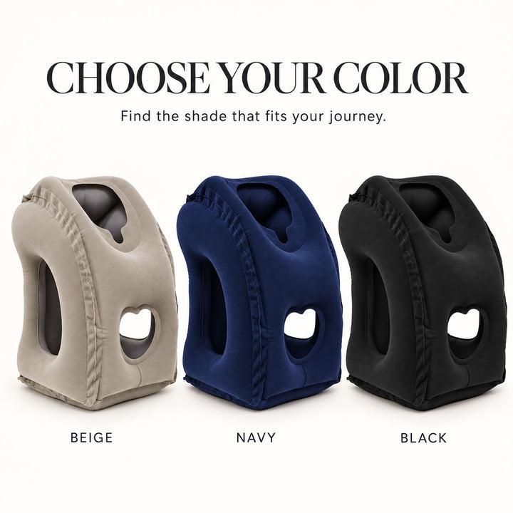 Inflatable Forward-Leaning Travel Pillow