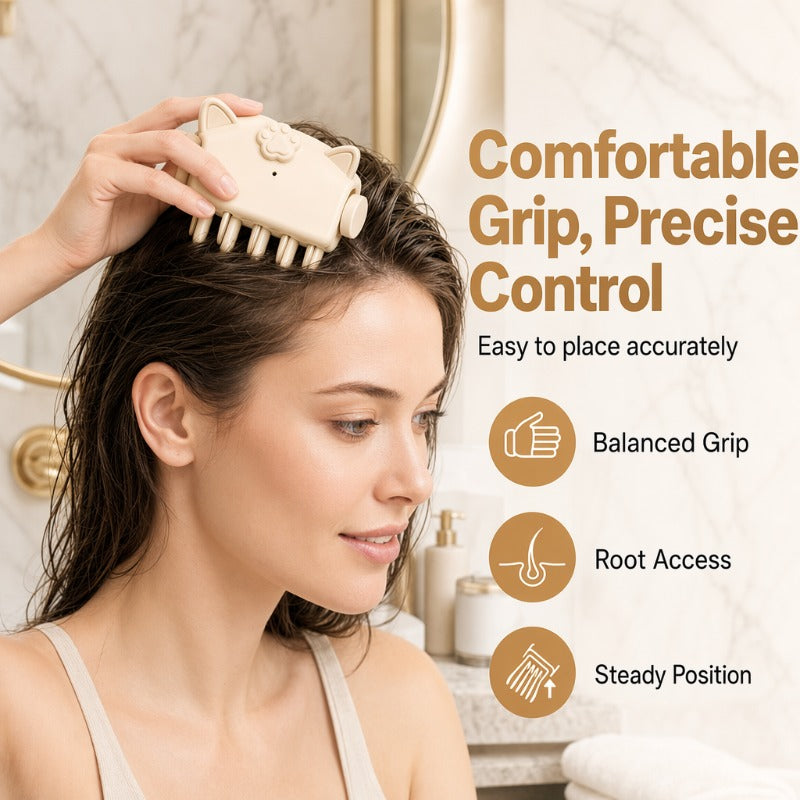 Cordless Root Lift Clip — Rechargeable Volume Clamp for Fine Hair