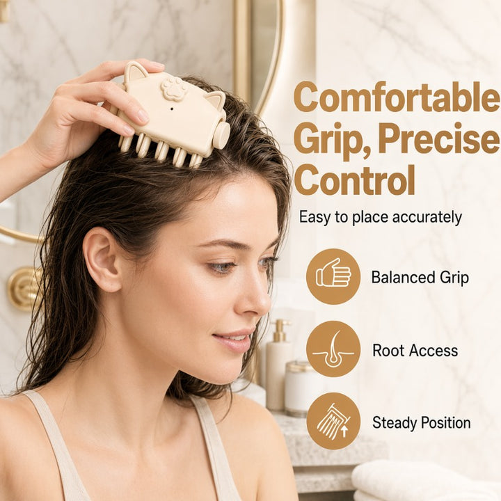 Cordless Root Lift Clip — Rechargeable Volume Clamp for Fine Hair