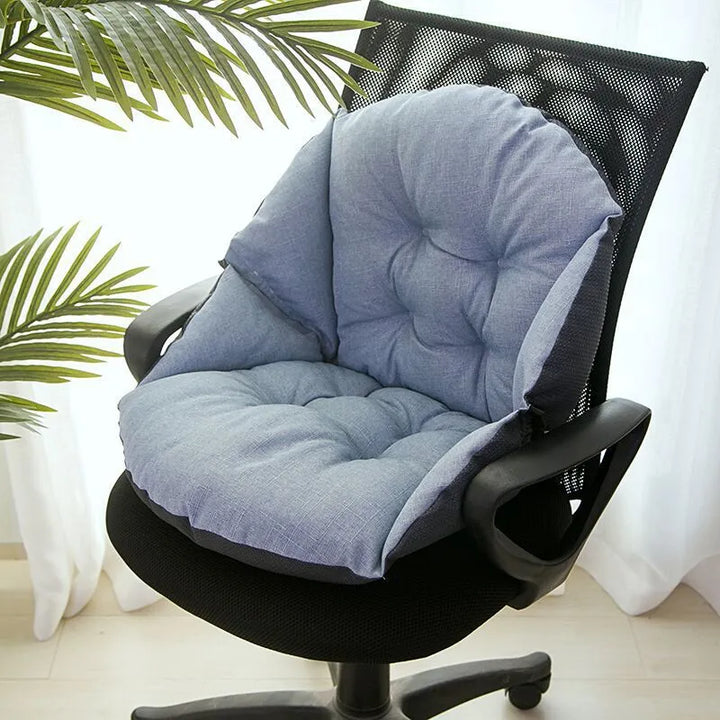 Linen Chair Seat Cushion for Everyday Sitting Comfort