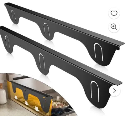 2-Pack Stainless Steel Stove Gap Covers for a Seamless Look