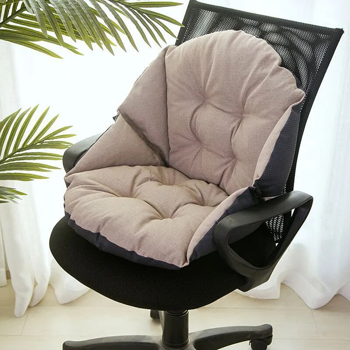 Linen Chair Seat Cushion for Everyday Sitting Comfort