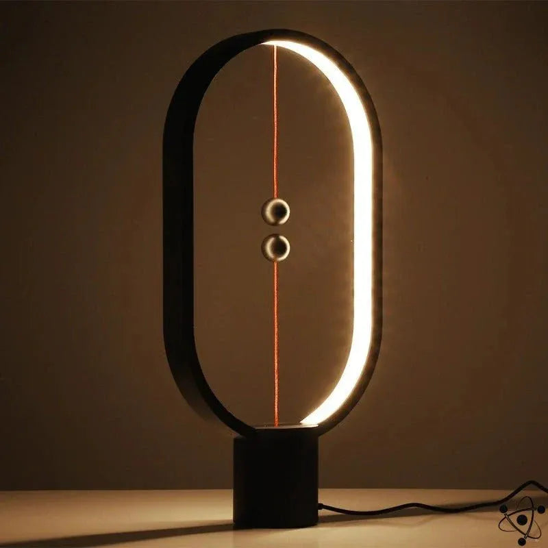Floating Balance Lamp - Cordless Magnetic Sculpture Table Light