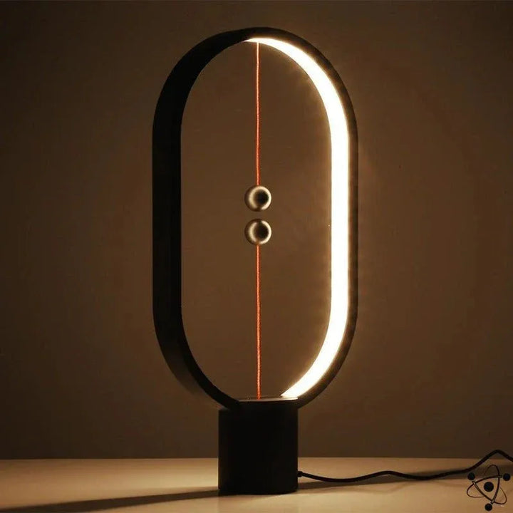 Floating Balance Lamp - Cordless Magnetic Sculpture Table Light
