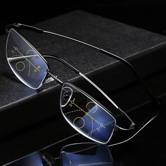 Velloraco™ German Intelligent Progressive Reading Glasses (Anti-Blue Light &amp; Auto-Focus)