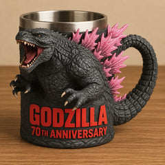 Godzilla 3D Resin Coffee Mug – Sculpted Movie Fan Gift, Desk Decor