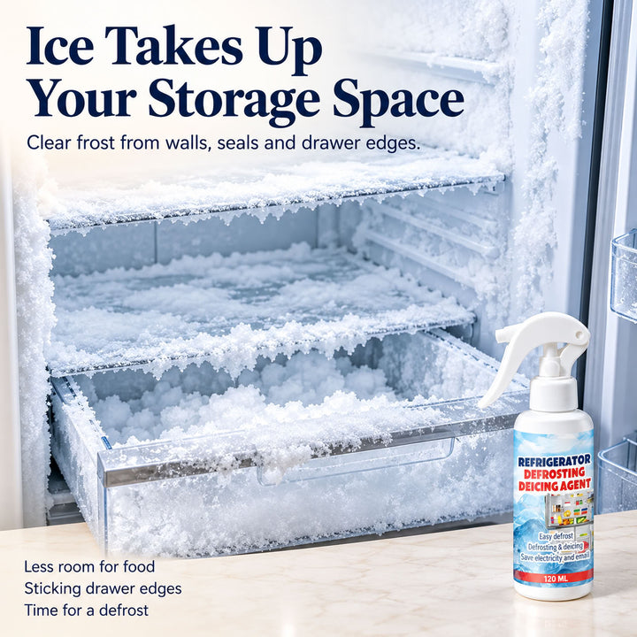 Special Offer🔥Buy 2 Get 1 Free Freezer Defrosting Spray with Scraper Gift