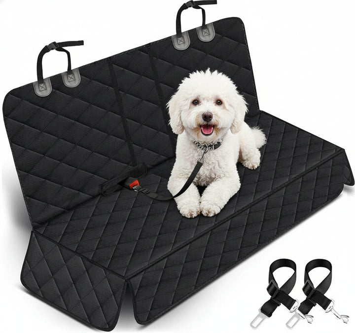 Split Dog Seat Cover | Leather Shield