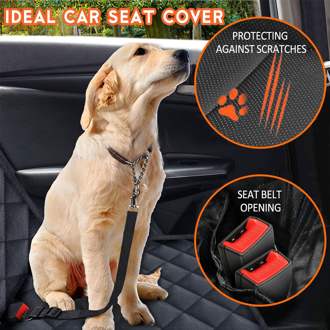 Split Dog Seat Cover | Leather Shield