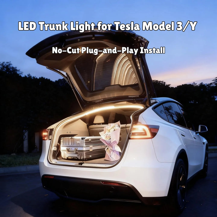 Tesla Model 3/Y Sequential LED Trunk Light | Ambient Upgrade