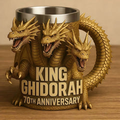 Godzilla 3D Resin Coffee Mug – Sculpted Movie Fan Gift, Desk Decor