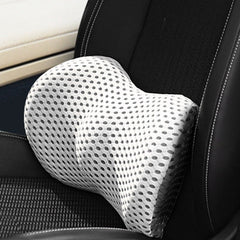 Premium Lumbar Support Cushion – Ergonomic Memory Foam Back Support for Office, Car &amp; Home