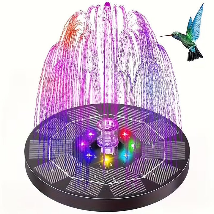 Solar Fountain | Anti-Drift Bird Bath Pump