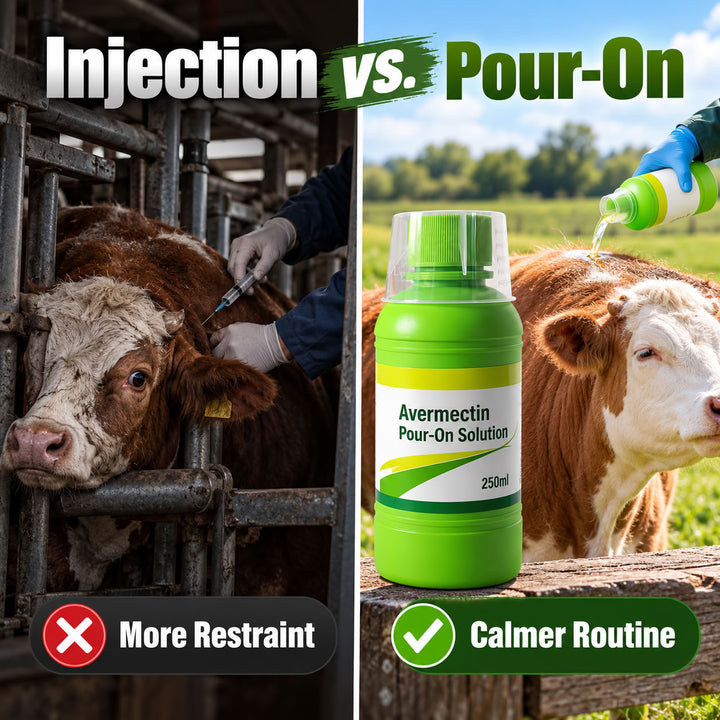 Ivermectin Pour-On Solution 250ml – Livestock Parasite Control