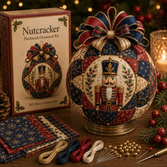 ❤️Beginner-Friendly🎄Christmas Classics Patchwork Ornament DIY Kit